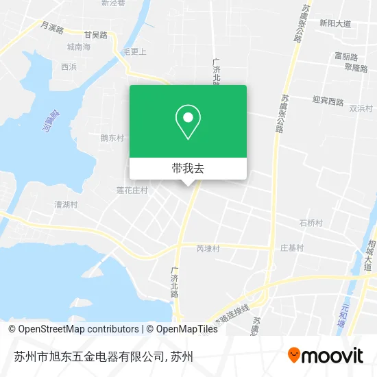 苏州市旭东五金电器有限公司地图