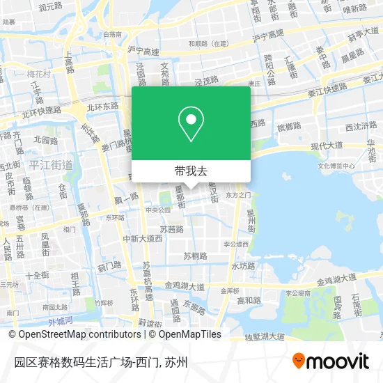 园区赛格数码生活广场-西门地图