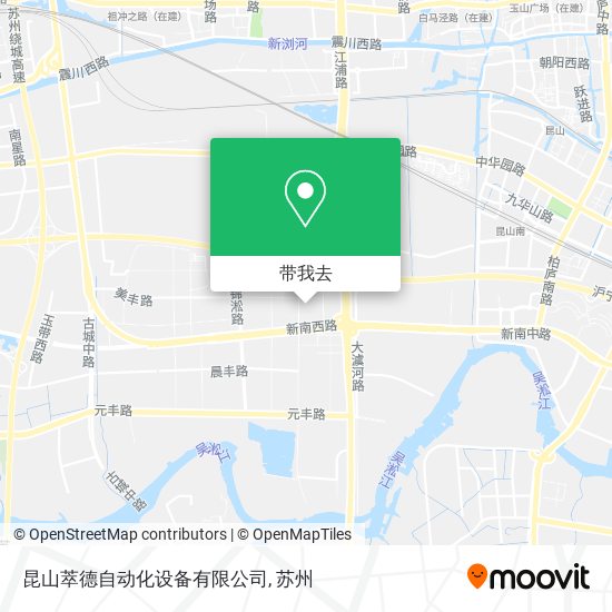 昆山萃德自动化设备有限公司地图