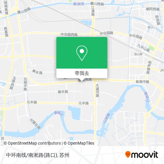 中环南线/南淞路(路口)地图