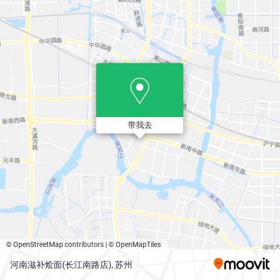 河南滋补烩面(长江南路店)地图