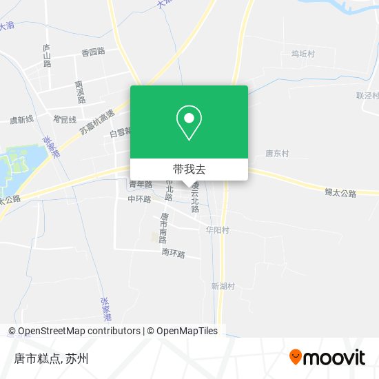 唐市糕点地图