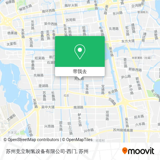 苏州竞立制氢设备有限公司-西门地图