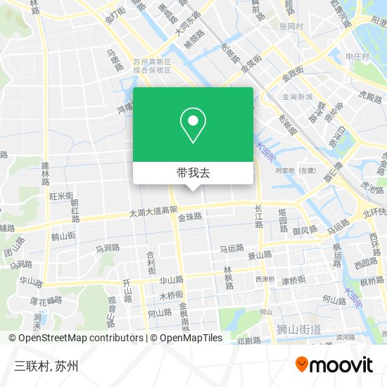 三联村地图