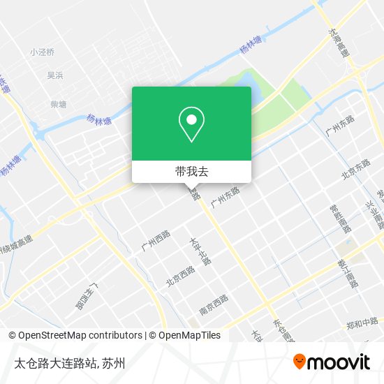 太仓路大连路站地图