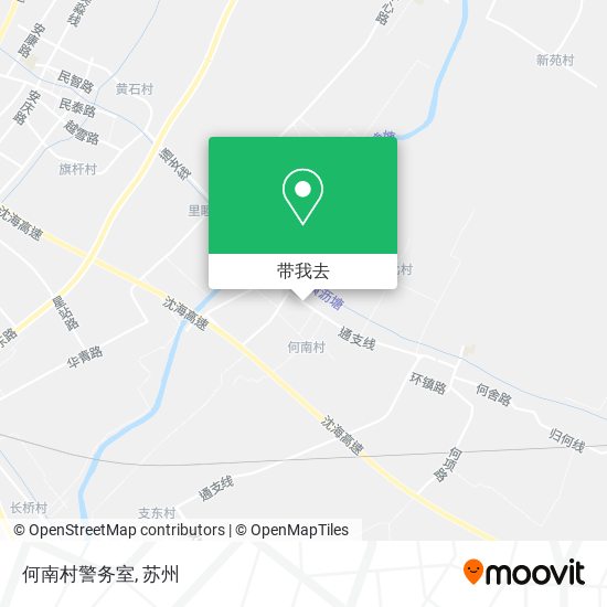 何南村警务室地图