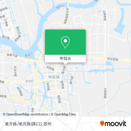 凇月路/淞月路(路口)地图