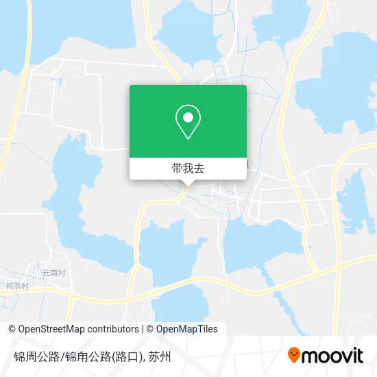 锦周公路/锦甪公路(路口)地图