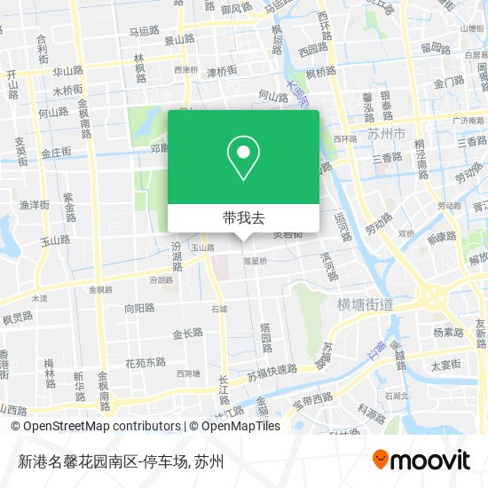 新港名馨花园南区-停车场地图