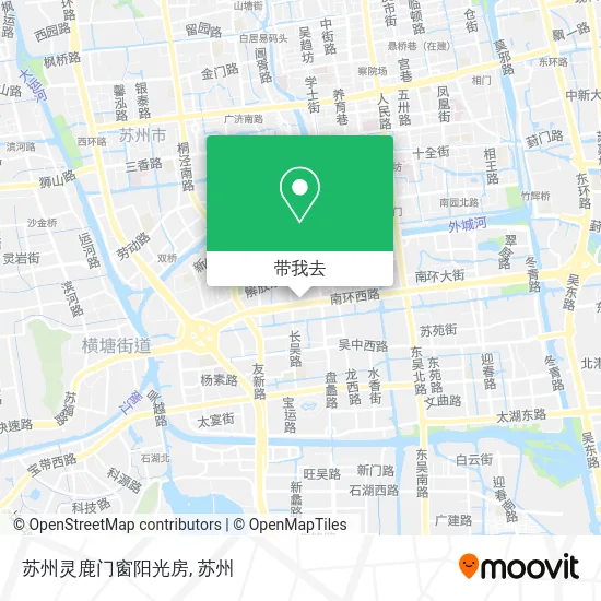 苏州灵鹿门窗阳光房地图