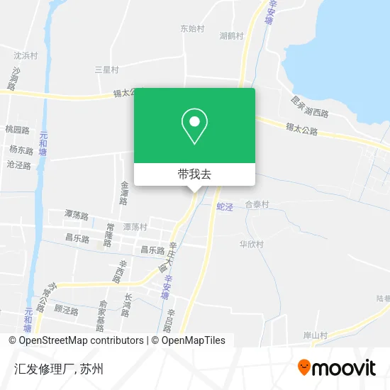 汇发修理厂地图