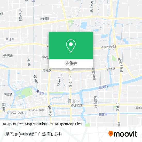 星巴克(中楠都汇广场店)地图