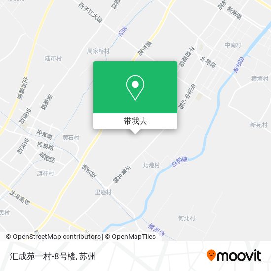 汇成苑一村-8号楼地图