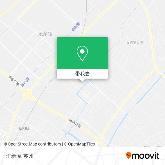 汇新泽地图
