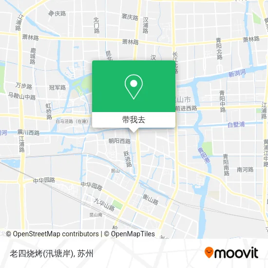 老四烧烤(汛塘岸)地图