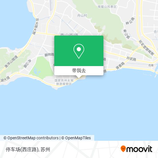 停车场(西庄路)地图