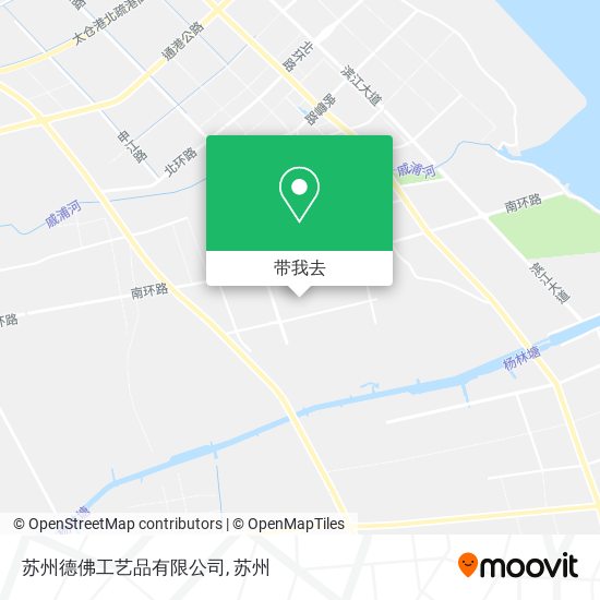 苏州德佛工艺品有限公司地图