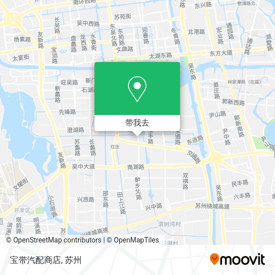 宝带汽配商店地图
