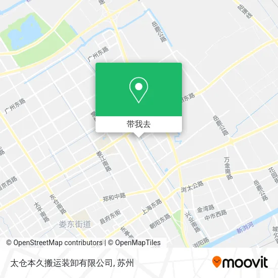 太仓本久搬运装卸有限公司地图