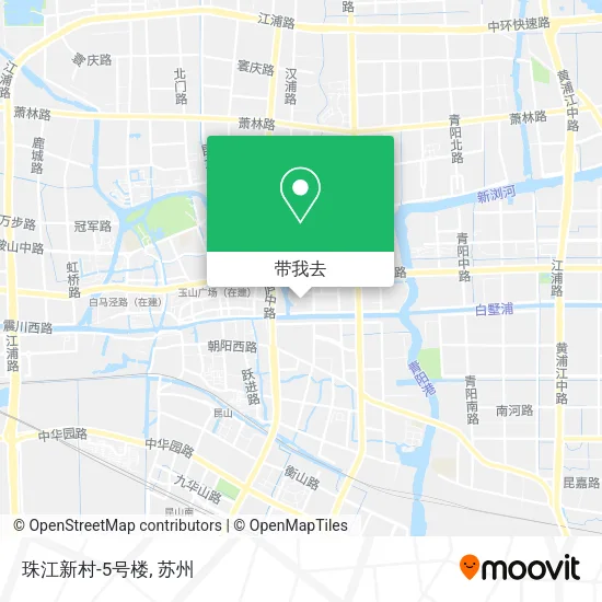珠江新村-5号楼地图