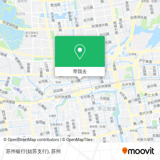苏州银行(姑苏支行)地图