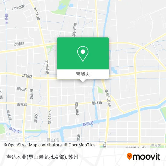 声达木业(昆山港龙批发部)地图