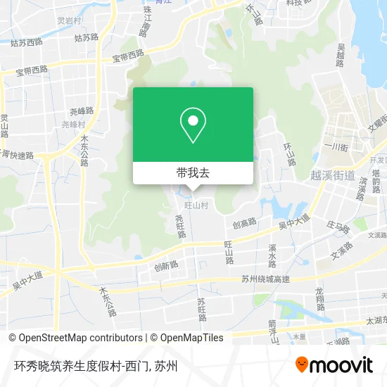 环秀晓筑养生度假村-西门地图