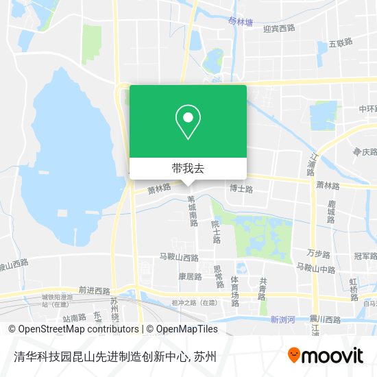 清华科技园昆山先进制造创新中心地图
