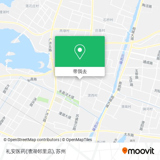 礼安医药(漕湖邻里店)地图