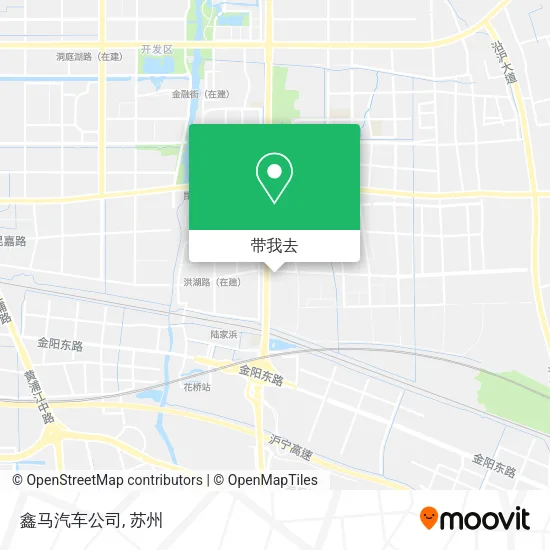 鑫马汽车公司地图