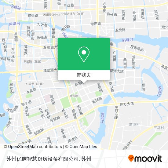 苏州亿腾智慧厨房设备有限公司地图