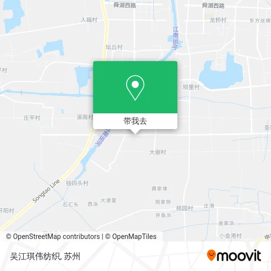 吴江琪伟纺织地图