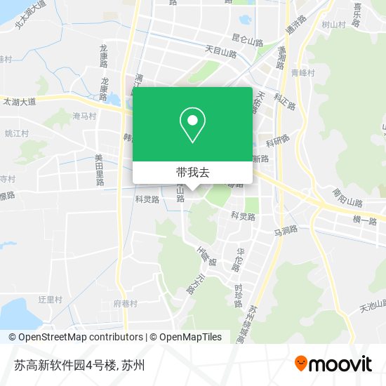 苏高新软件园4号楼地图