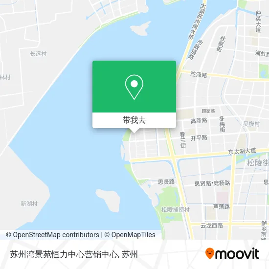 苏州湾景苑恒力中心营销中心地图