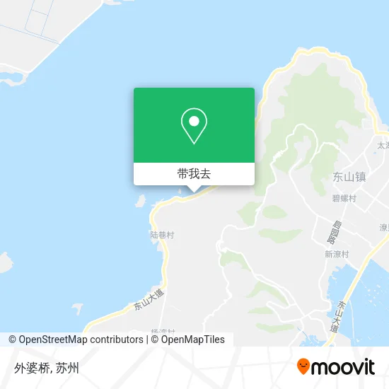 外婆桥地图