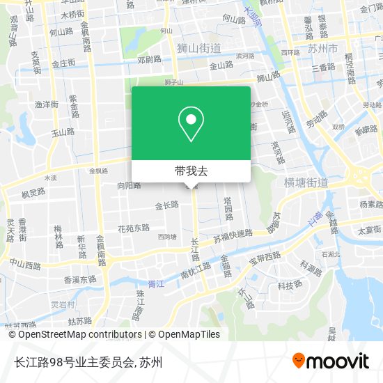 长江路98号业主委员会地图