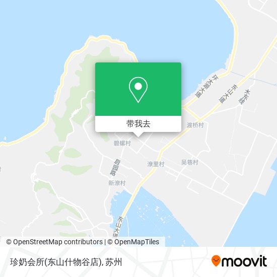 珍奶会所(东山什物谷店)地图