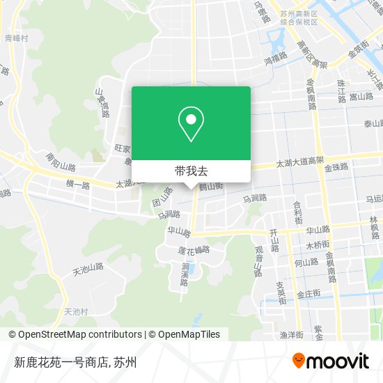 新鹿花苑一号商店地图