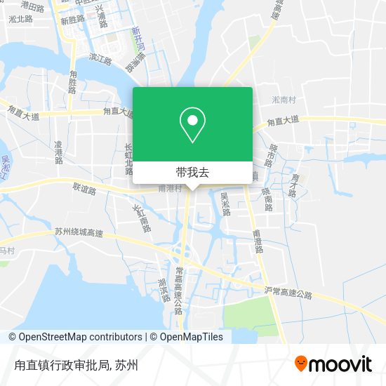 甪直镇行政审批局地图