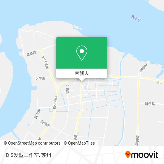D S发型工作室地图