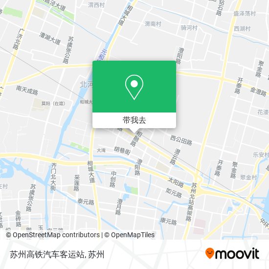 苏州高铁汽车客运站地图