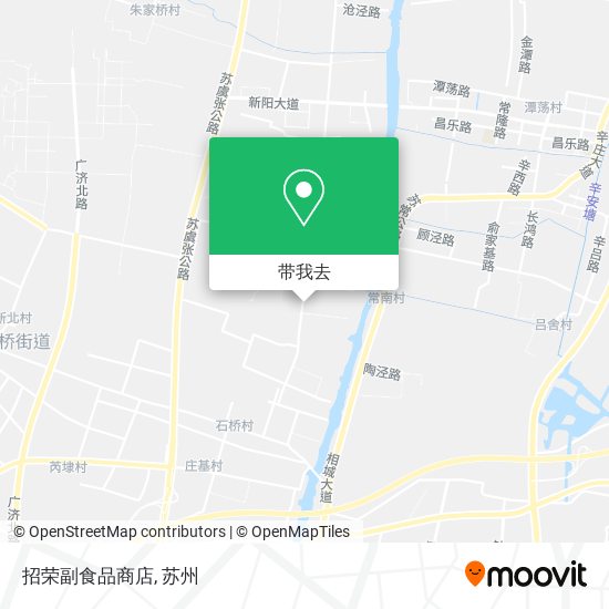 招荣副食品商店地图
