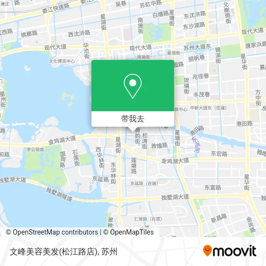 文峰美容美发(松江路店)地图