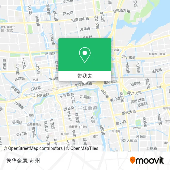 繁华金属地图