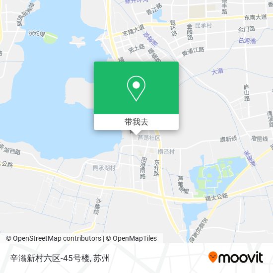 辛滃新村六区-45号楼地图