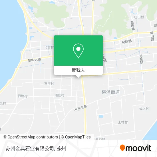 苏州金典石业有限公司地图