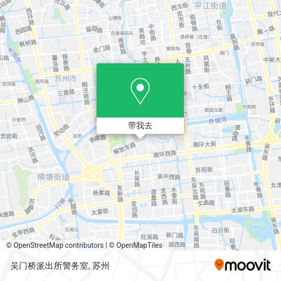 吴门桥派出所警务室地图