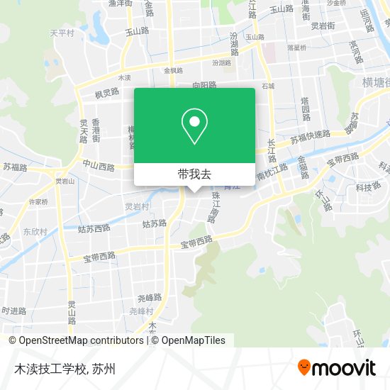 木渎技工学校地图