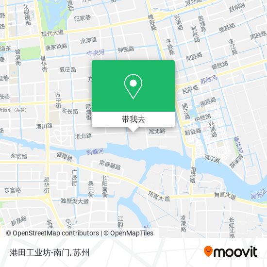 港田工业坊-南门地图