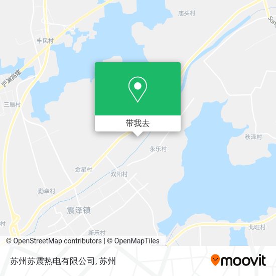 苏州苏震热电有限公司地图